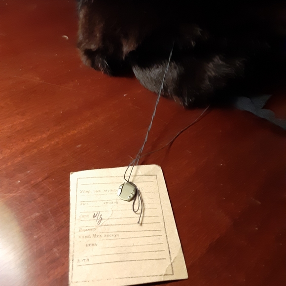 Genuine Mink Russian Winter Hat - Picture 3 of 4